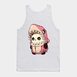 Pink Panda Shark Tank Top